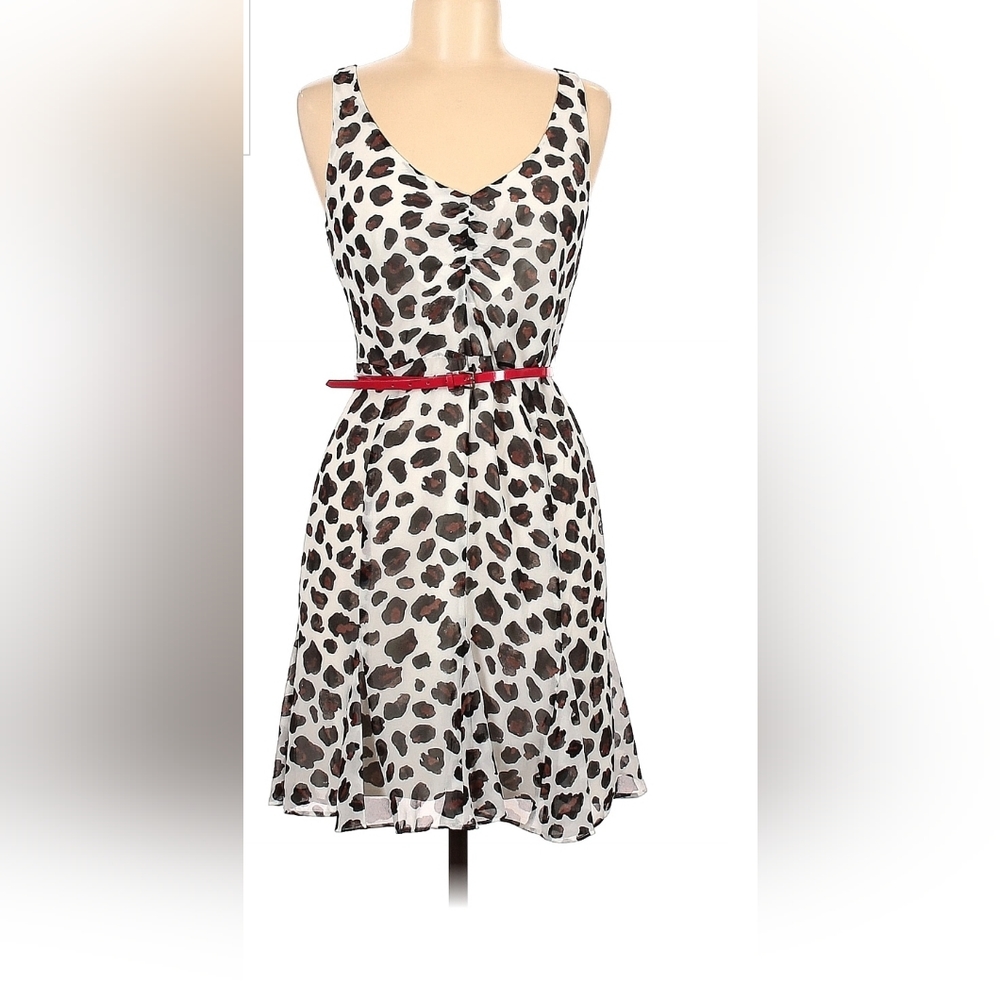 Kate Young for Target Leopard Print Dress - Size 8